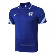 Camiseta Polo del Chelsea 2020-2021 Azul