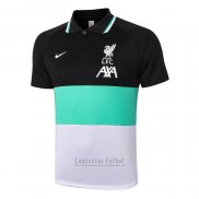 Camiseta Polo del Liverpool 2020-2021 Negro