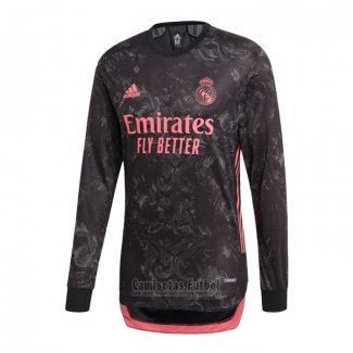 Camiseta Real Madrid 3ª Manga Larga 2020-2021