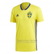 Camiseta Suecia 1ª 2018