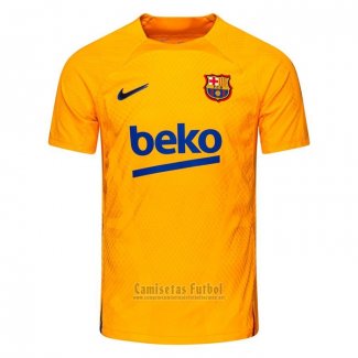 Camiseta de Entrenamiento Barcelona 2021-2022 Naranja