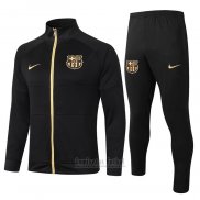 Chandal de Chaqueta del Barcelona 2020-2021 Negro