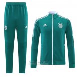 Chandal de Chaqueta del Bayern Munich Nino 2021-2022 Verde