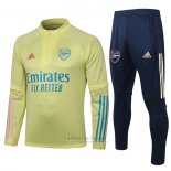 Chandal de Sudadera del Arsenal Nino 2020-2021 Amarillo