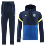 Chandal de Sudadera del Chelsea 2021-2022 Azul