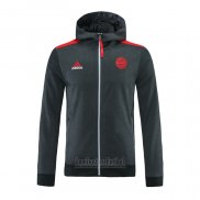 Chaqueta con Capucha del Bayern Munich 2021-2022 Gris