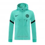 Chaqueta con Capucha del Inter Milan 2021-2022 Verde