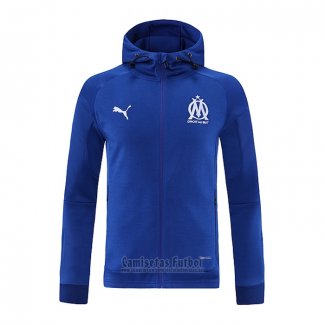 Chaqueta con Capucha del Olympique Marsella 2021-2022 Azul