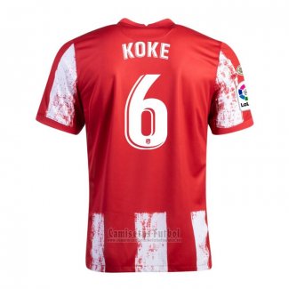 Camiseta Atletico Madrid Jugador Koke 1ª 2021-2022