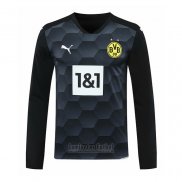 Camiseta Borussia Dortmund Portero Manga Larga 2020-2021 Negro