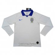 Camiseta Brasil 2ª Manga Larga 2019