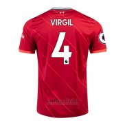 Camiseta Liverpool Jugador Virgil 1ª 2021-2022