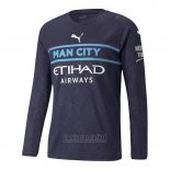 Camiseta Manchester City 3ª Manga Larga 2021-2022