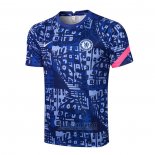 Camiseta de Entrenamiento Chelsea 2021-2022 Azul