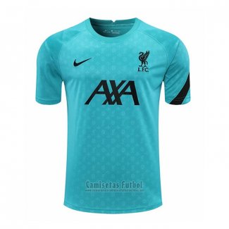 Camiseta de Entrenamiento Liverpool 2020-2021 Azul