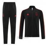 Chandal de Chaqueta del Ajax 2021-2022 Negro