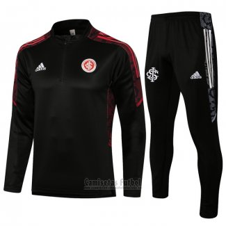 Chandal de Sudadera del SC Internacional 2021-2022 Negro