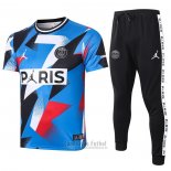 Chandal del Paris Saint-Germain Manga Corta 2020-2021 Azul