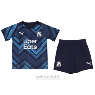 Camiseta Olympique Marsella 2ª Nino 2021-2022