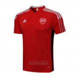 Camiseta Polo del Arsenal 2021-2022 Rojo