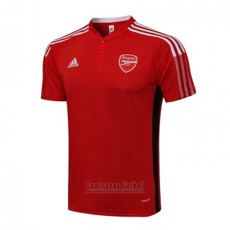 Camiseta Polo del Arsenal 2021-2022 Rojo