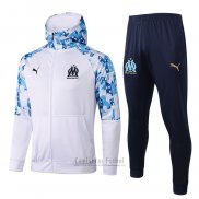 Chandal con Capucha del Olympique Marsella 2021-2022 Blanco