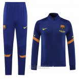 Chandal de Chaqueta del Barcelona 2020-2021 Azul