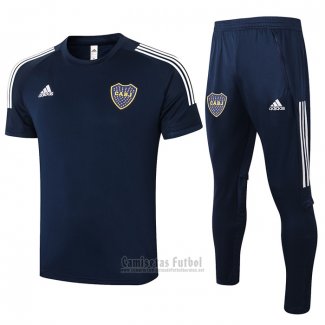 Chandal del Boca Juniors Manga Corta 2020-2021 Azul