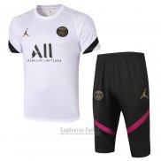 Chandal del Paris Saint-Germain Jordan Manga Corta 2020-2021 Blanco