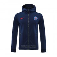 Chaqueta con Capucha del Paris Saint-Germain 2020-2021 Azul