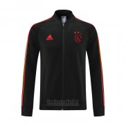 Chaqueta del Ajax 2021-2022 Negro