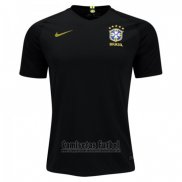 Camiseta Brasil Portero 2018 Negro