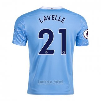 Camiseta Manchester City Jugador Lavelle 1ª 2020-2021