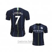 Camiseta Manchester City Jugador Sterling 2ª 2018-2019