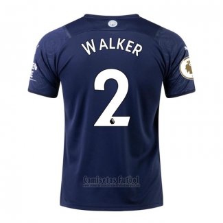 Camiseta Manchester City Jugador Walker 3ª 2021-2022