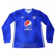 Camiseta Millonarios 1ª Manga Larga 2019