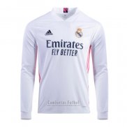 Camiseta Real Madrid 1ª Manga Larga 2020-2021