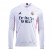 Camiseta Real Madrid 1ª Manga Larga 2020-2021