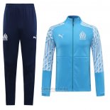 Chandal de Chaqueta del Olympique Marsella 2020-2021 Azul