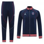 Chandal de Chaqueta del Paris Saint-Germain 2021 Azul