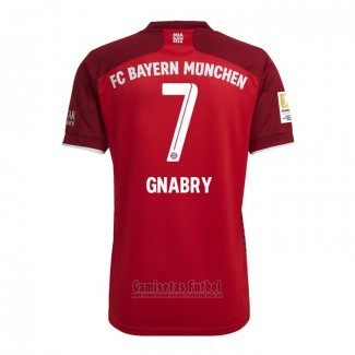 Camiseta Bayern Munich Jugador Gnabry 1ª 2021-2022