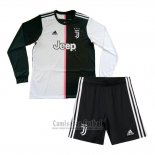 Camiseta Juventus 1ª Manga Larga Nino 2019-2020