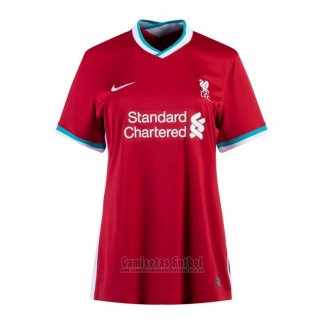 Camiseta Liverpool 1ª Mujer 2020-2021