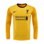 Camiseta Liverpool Portero Manga Larga 2020-2021 Amarillo