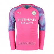 Camiseta Manchester City 2ª Portero Manga Larga 2019-2020