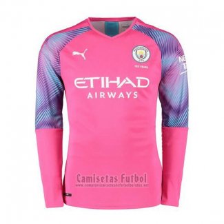 Camiseta Manchester City 2ª Portero Manga Larga 2019-2020