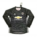 Camiseta Manchester United Portero Manga Larga 2019-2020 Negro