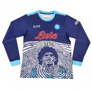 Camiseta Napoli Maradona Special Manga Larga 2021-2022