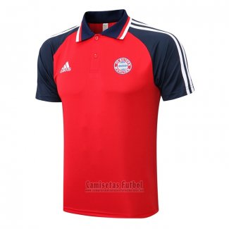 Camiseta Polo del Bayern Munich 2021-2022 Rojo