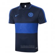 Camiseta Polo del Chelsea 2020-2021 Azul Oscuro